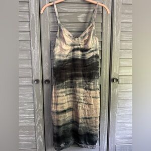 Raquel Allegra tie dye silk dress